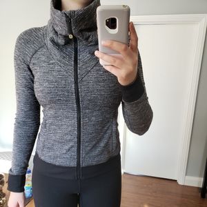 Lululemon high neck long sleeve zip up